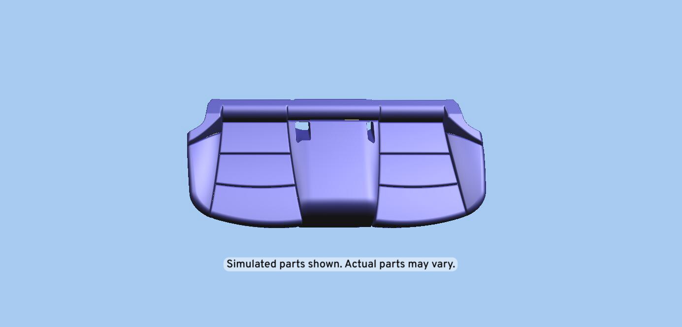 GM Genuine Parts Dark Titanium Rear Seat Cushion