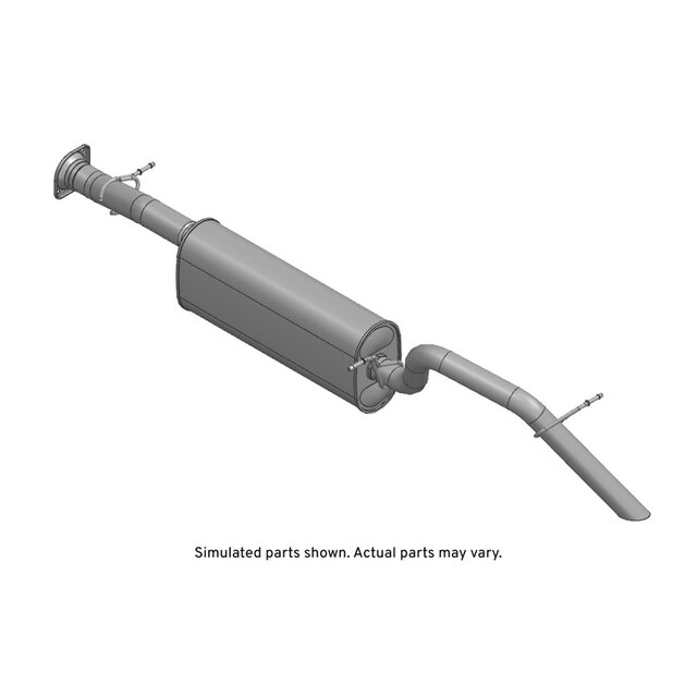 GM Genuine Parts Exhaust Muffler with Exhaust Pipe