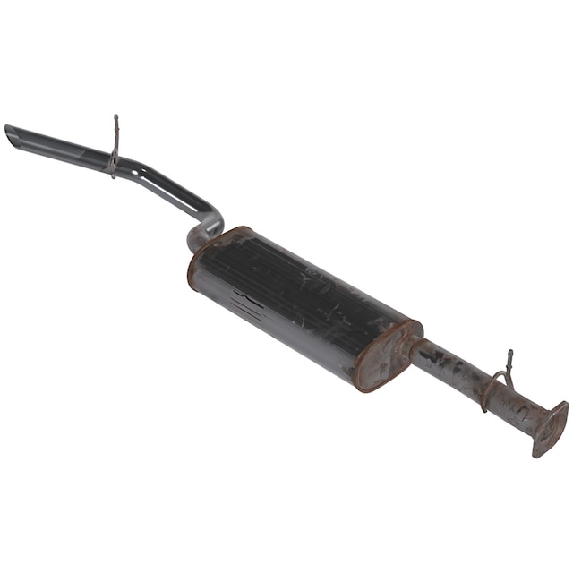 GM Genuine Parts Exhaust Muffler with Exhaust Pipe