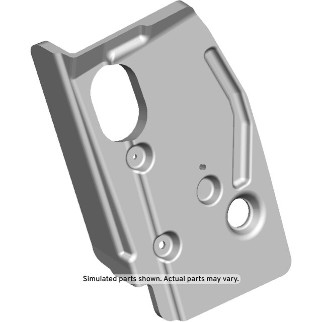 GM Genuine Parts Passenger Side Rear Wheelhouse Inner Panel Insulator