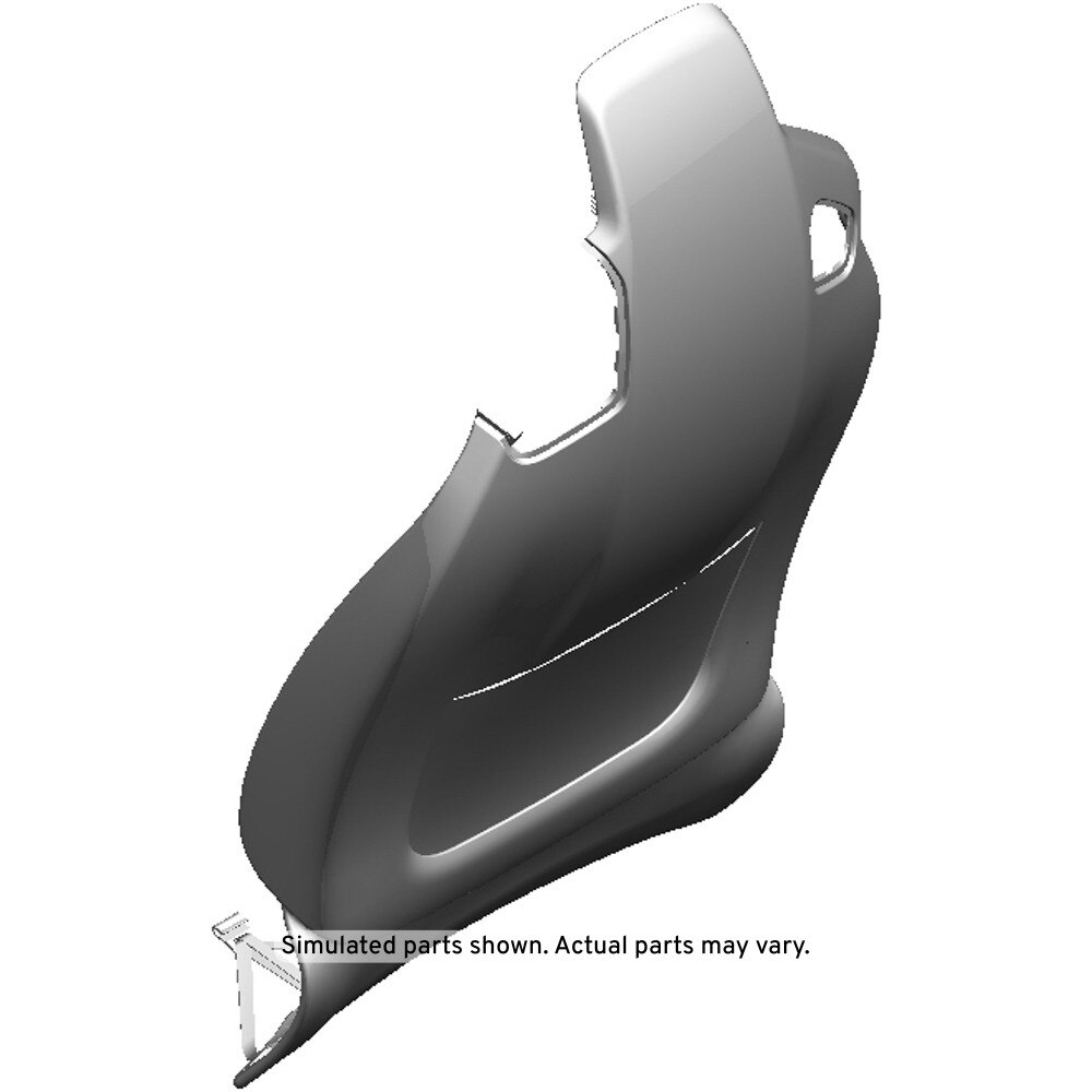 GM Genuine Parts Black Driver Seat Back Finish Panel