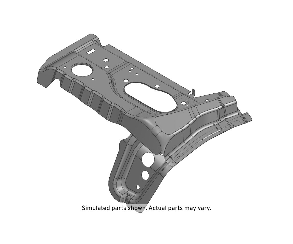 GM Genuine Parts Rear Driver Side Window Panel Extension