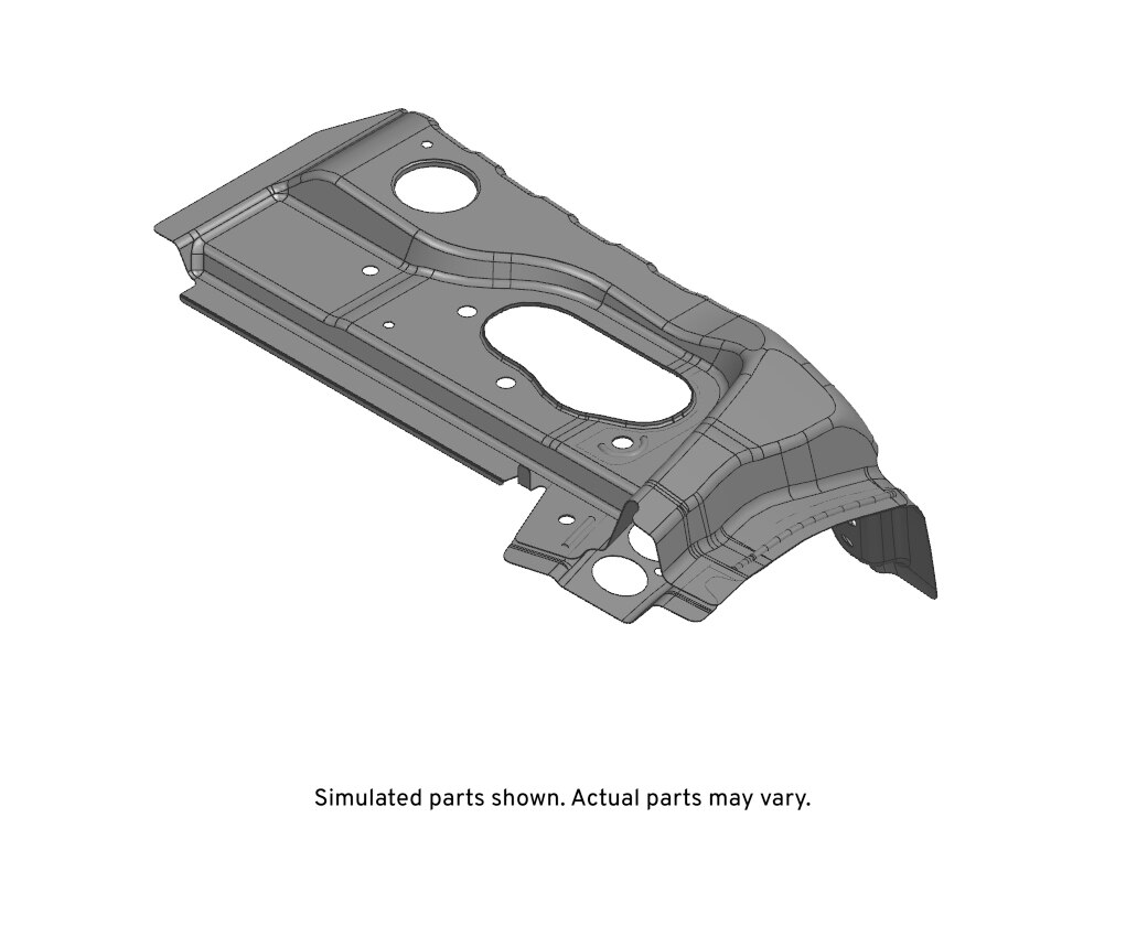 GM Genuine Parts Rear Passenger Side Window Panel Extension