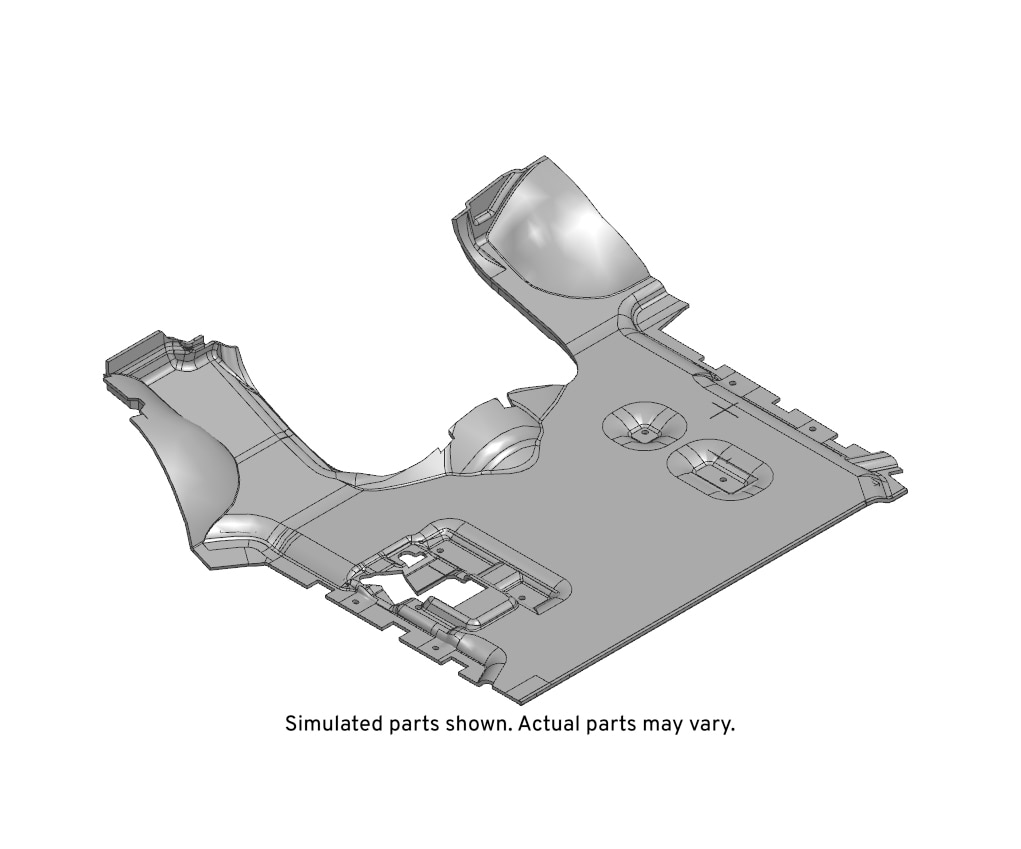 GM Genuine Parts Front Floor Panel Carpet