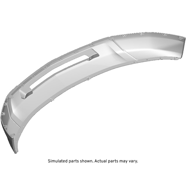 GM Genuine Parts Black Front Lower Bumper Cover