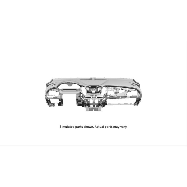 GM Genuine Parts Jet Black Instrument Panel