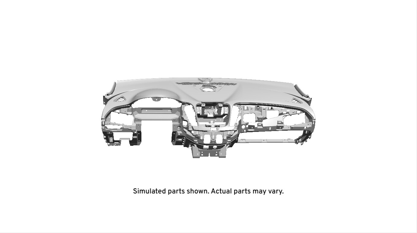 GM Genuine Parts Dark Atmosphere Instrument Panel