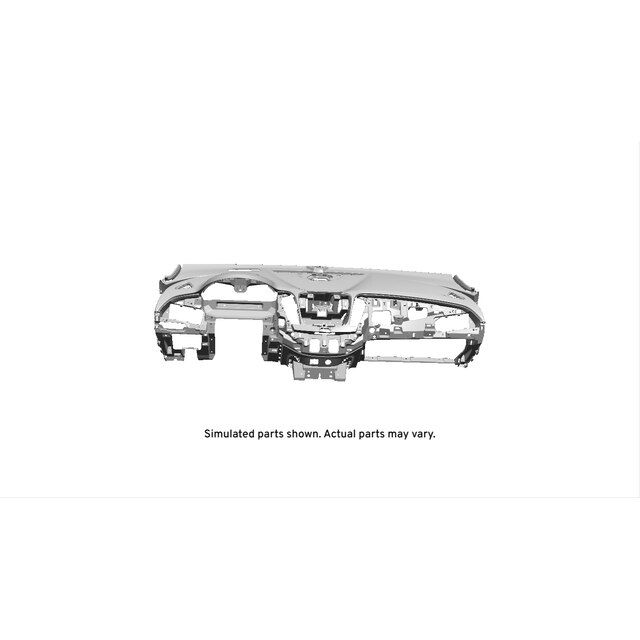 GM Genuine Parts Jet Black Instrument Panel