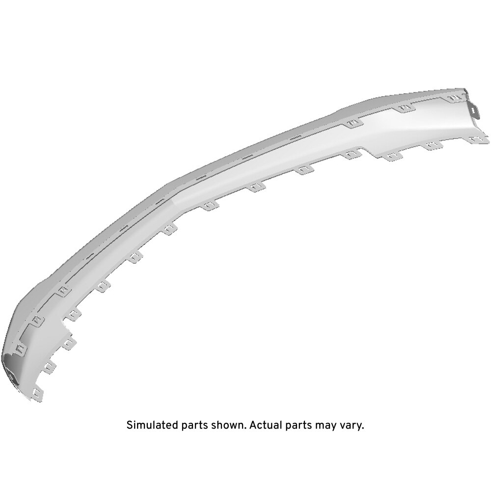 GM Genuine Parts Black Front Bumper Fascia Skid Plate