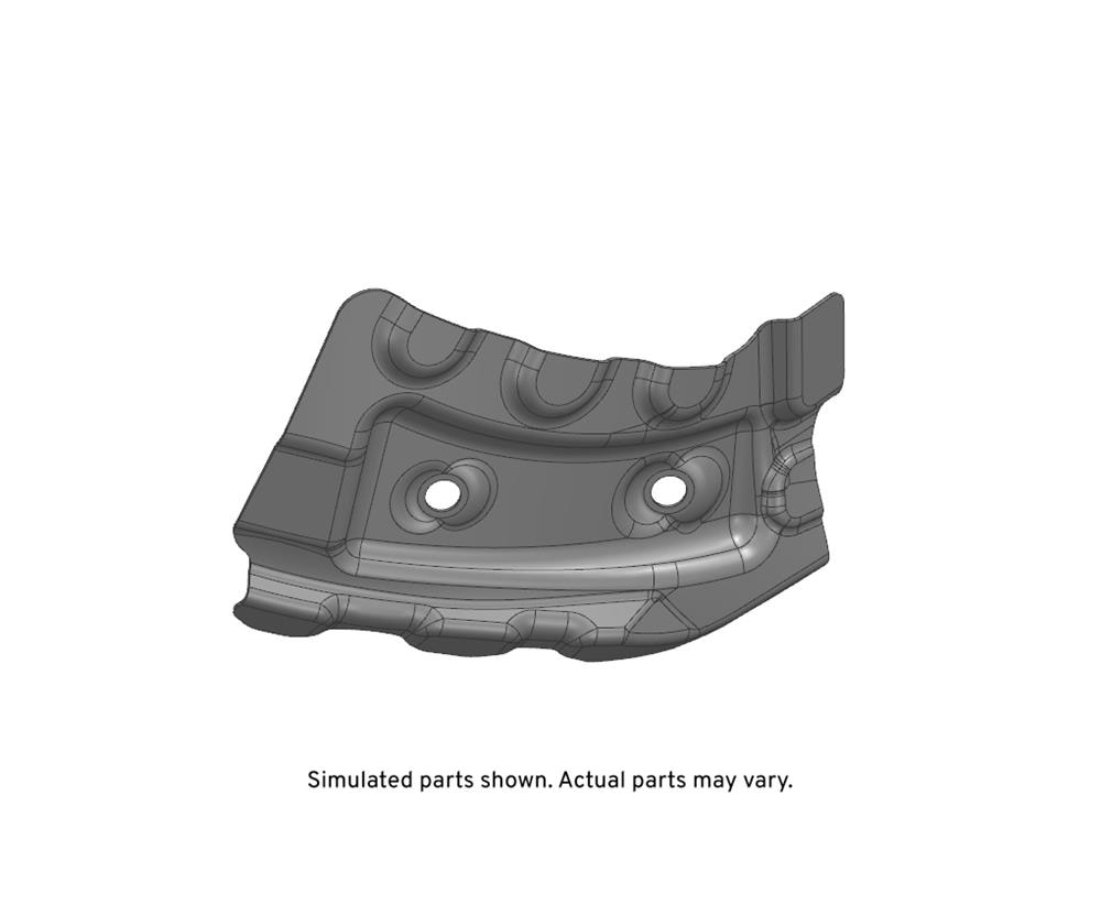 GM Genuine Parts Passenger Side Front Compartment Front Side Rail Reinforcement