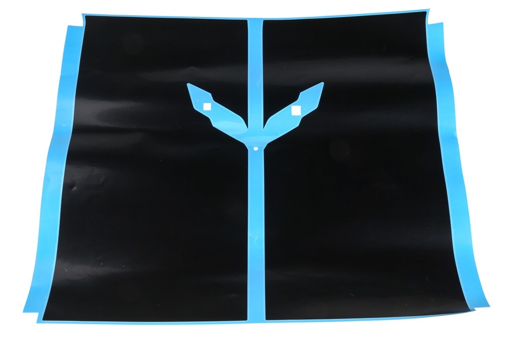 GM Genuine Parts Black Rear Bumper Fascia Lower Decal