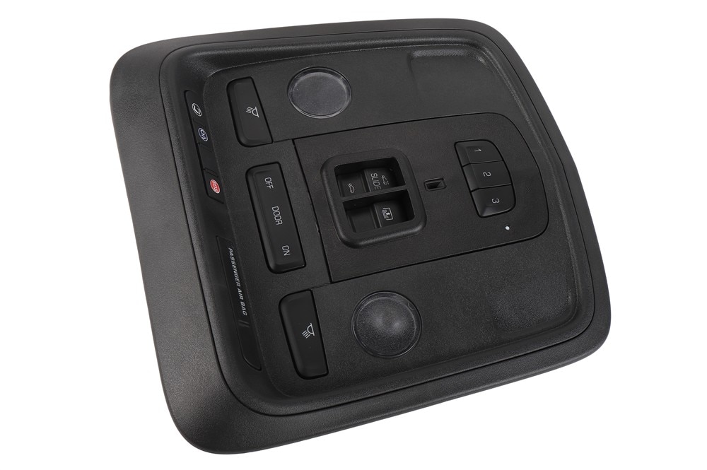 GM Genuine Parts Jet Black Roof Console