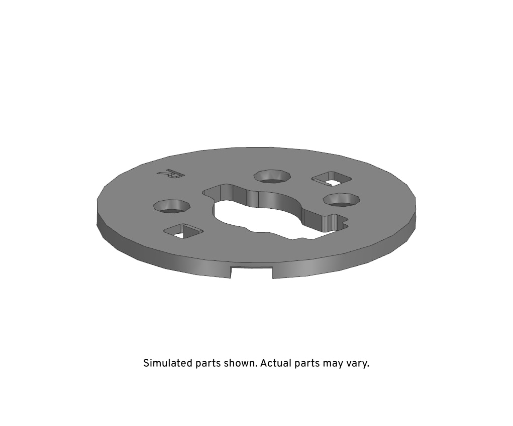GM Genuine Parts Passenger Side Sun Visor Retainer