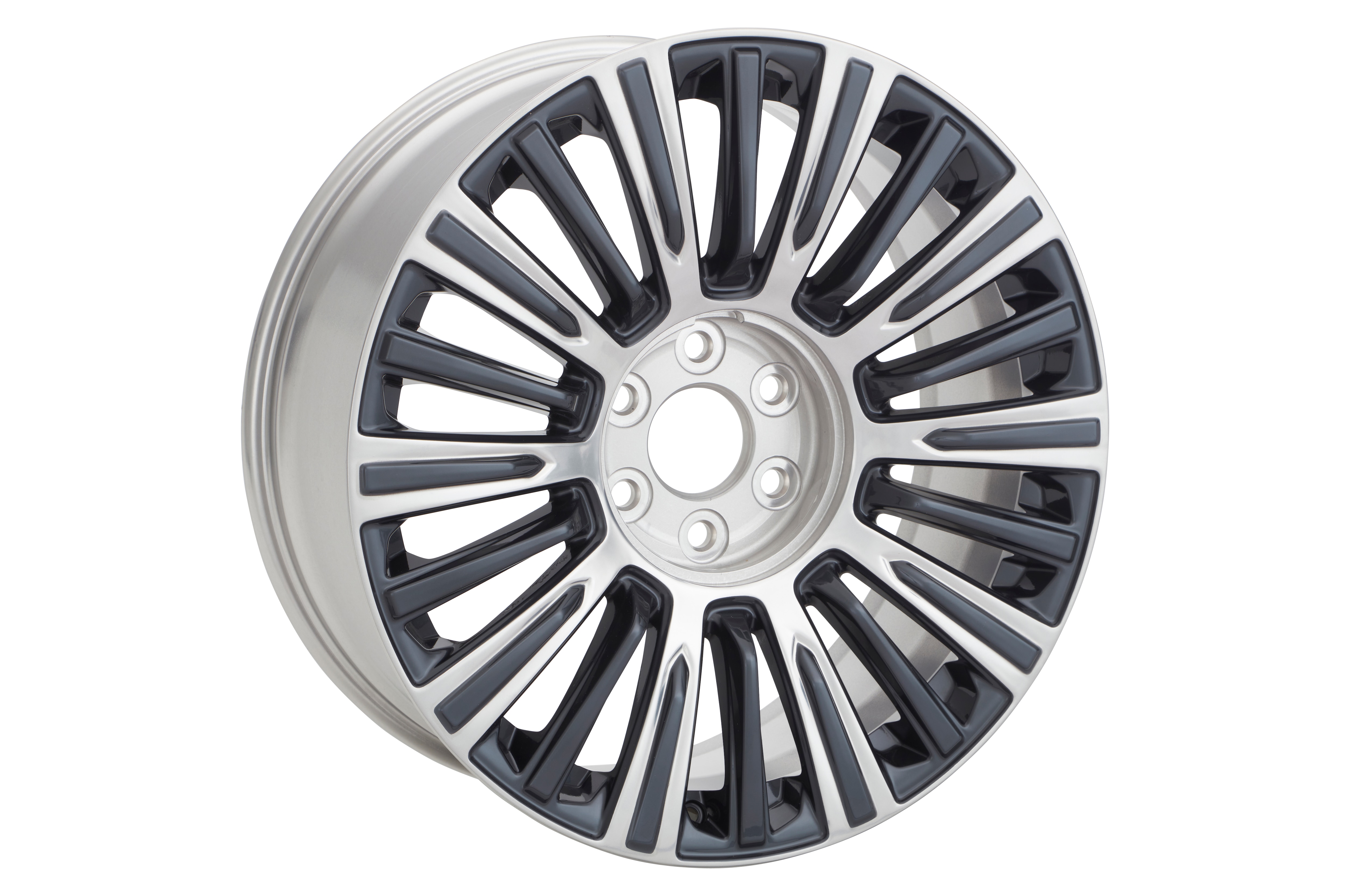 kalalaka  Cadillac 22x9-Inch Aluminum Multi-Spoke Wheel in Dark