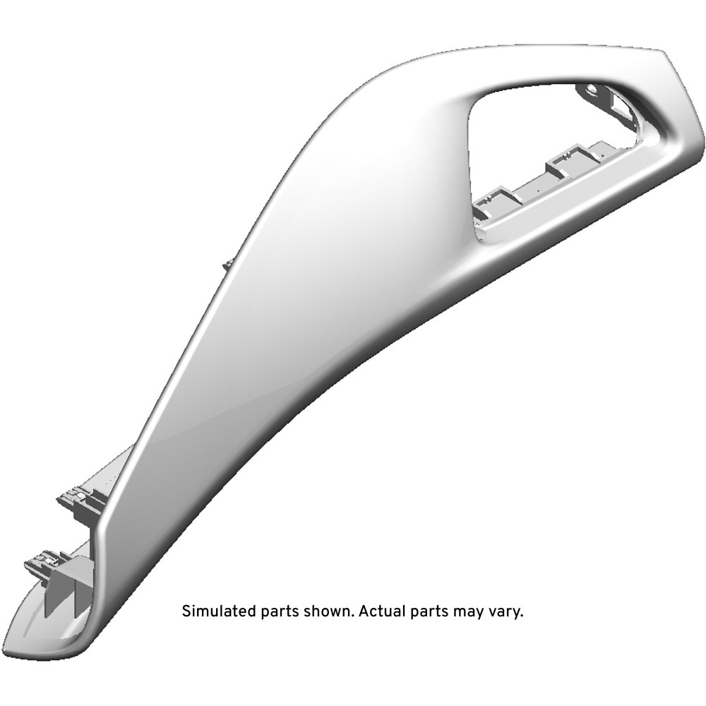 GM Genuine Parts Umber Passenger Side Instrument Panel Trim Pad