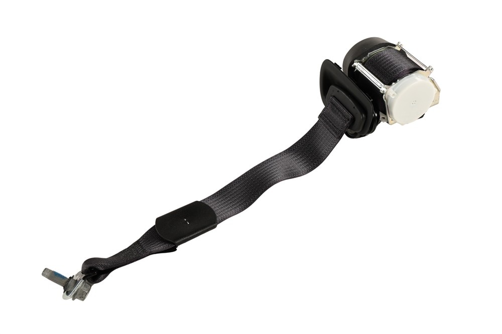 GM Genuine Parts Jet Black Rear Driver Side Seat Belt with Retractor