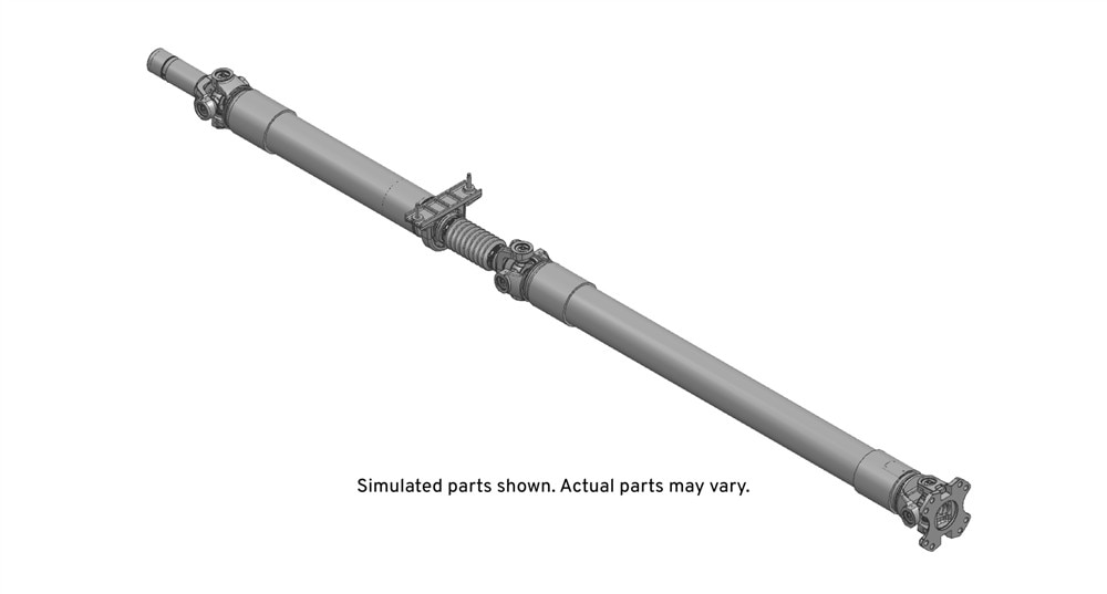 GM Genuine Parts Two-Piece Drive Shaft Assembly