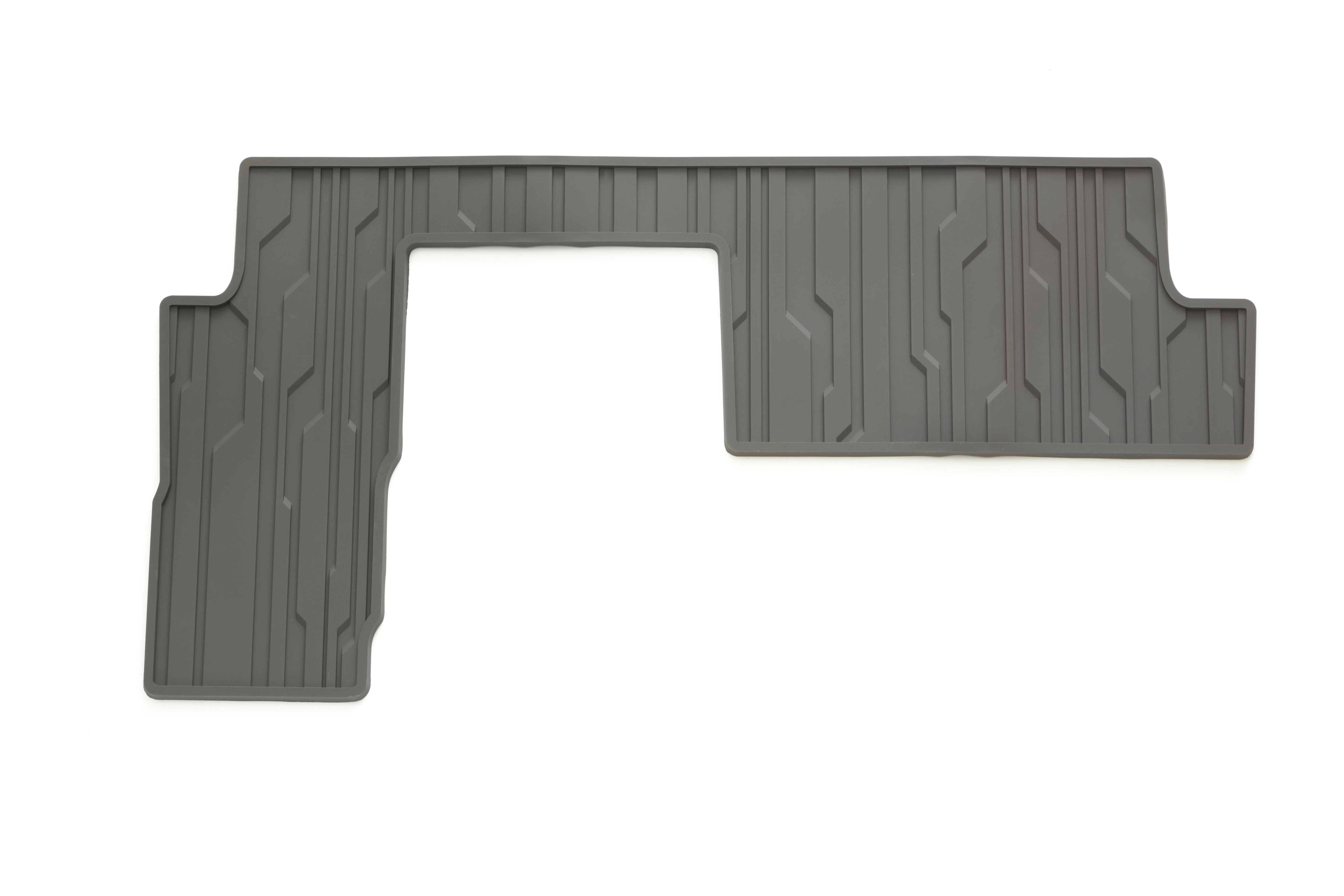 Third-Row One-Piece Premium All-Weather Floor Mat in Dark Ash Gray (For Models with Second-Row Bench Seat)