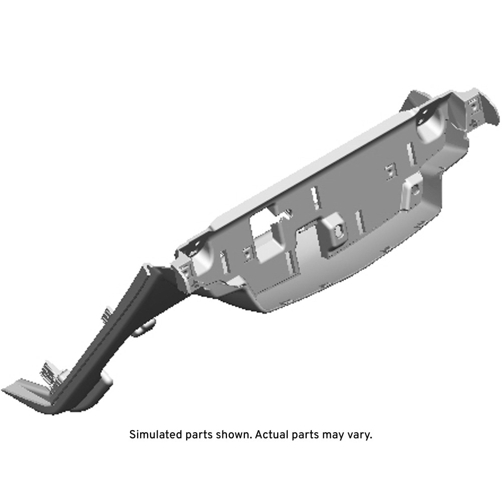 GM Genuine Parts Platinum Instrument Panel Lower Center Trim Panel