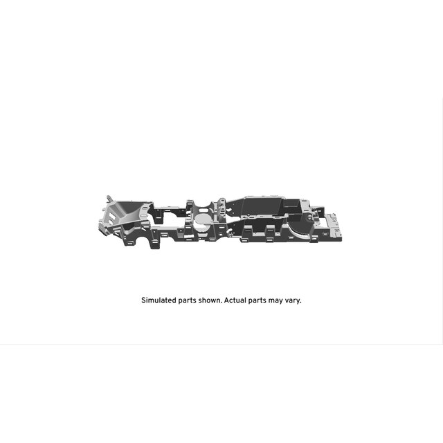 GM Genuine Parts Dark Ash Gray Front Floor Lower Console