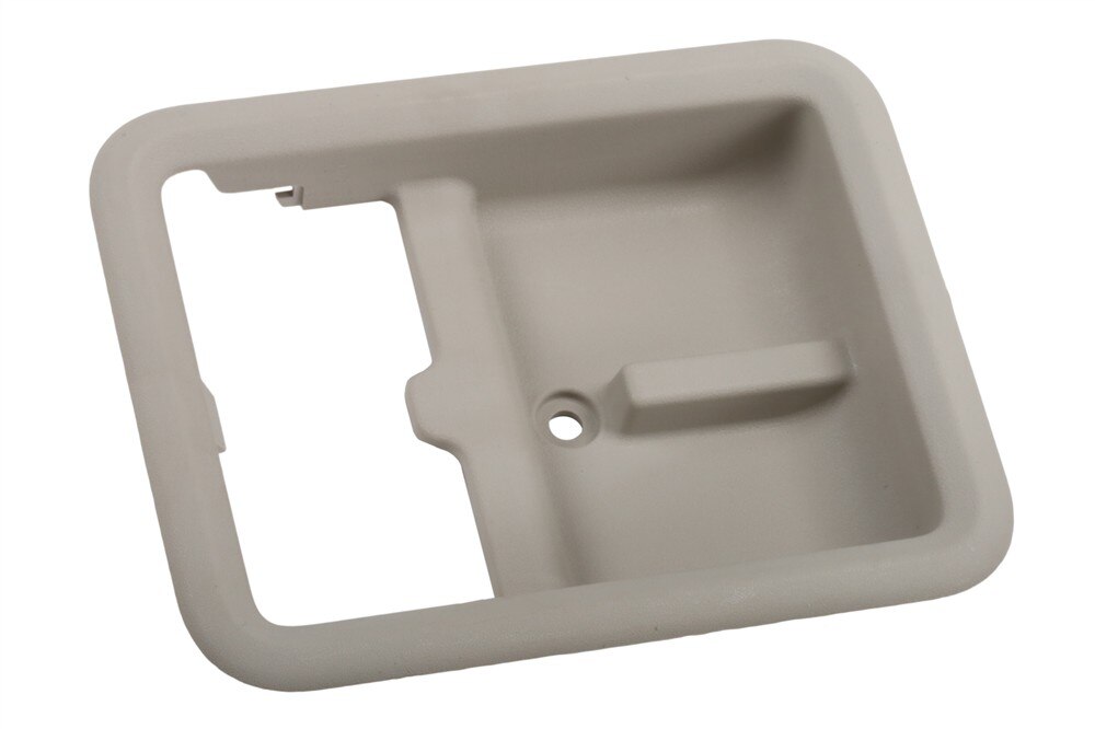 GM Genuine Parts Very Light Platinum Rear Seat Back Latch Release Handle Bezel
