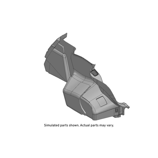 GM Genuine Parts Black Diamond Driver Side Rear Compartment Side Trim