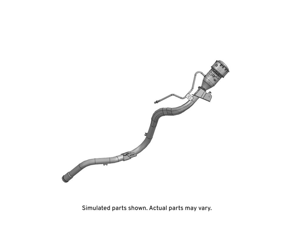GM Genuine Parts Fuel Tank Filler Pipe