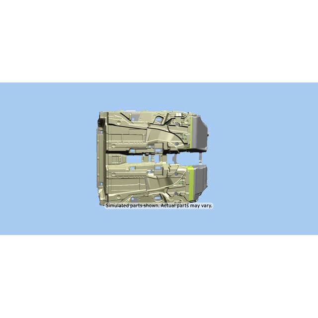 GM Genuine Parts Jet Black Front Floor Panel Carpet