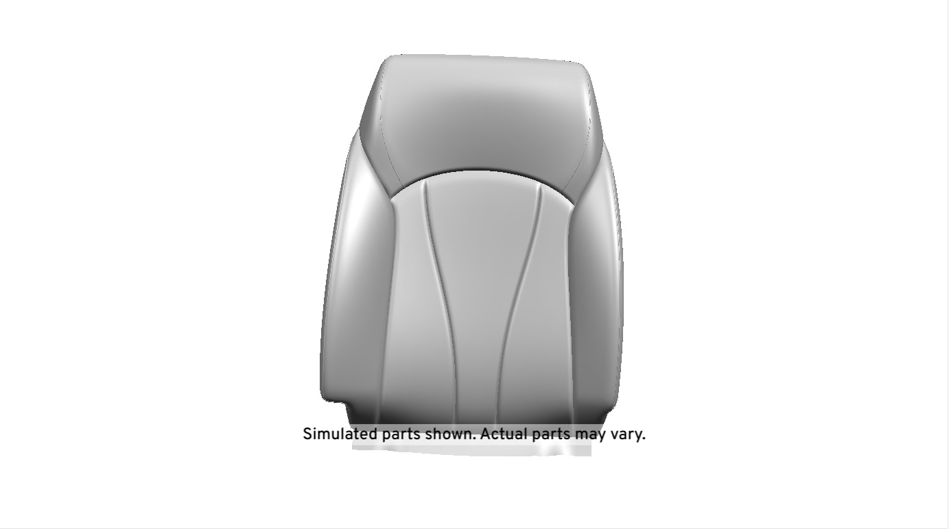 GM Genuine Parts Jet Black Front Seat Back Cover