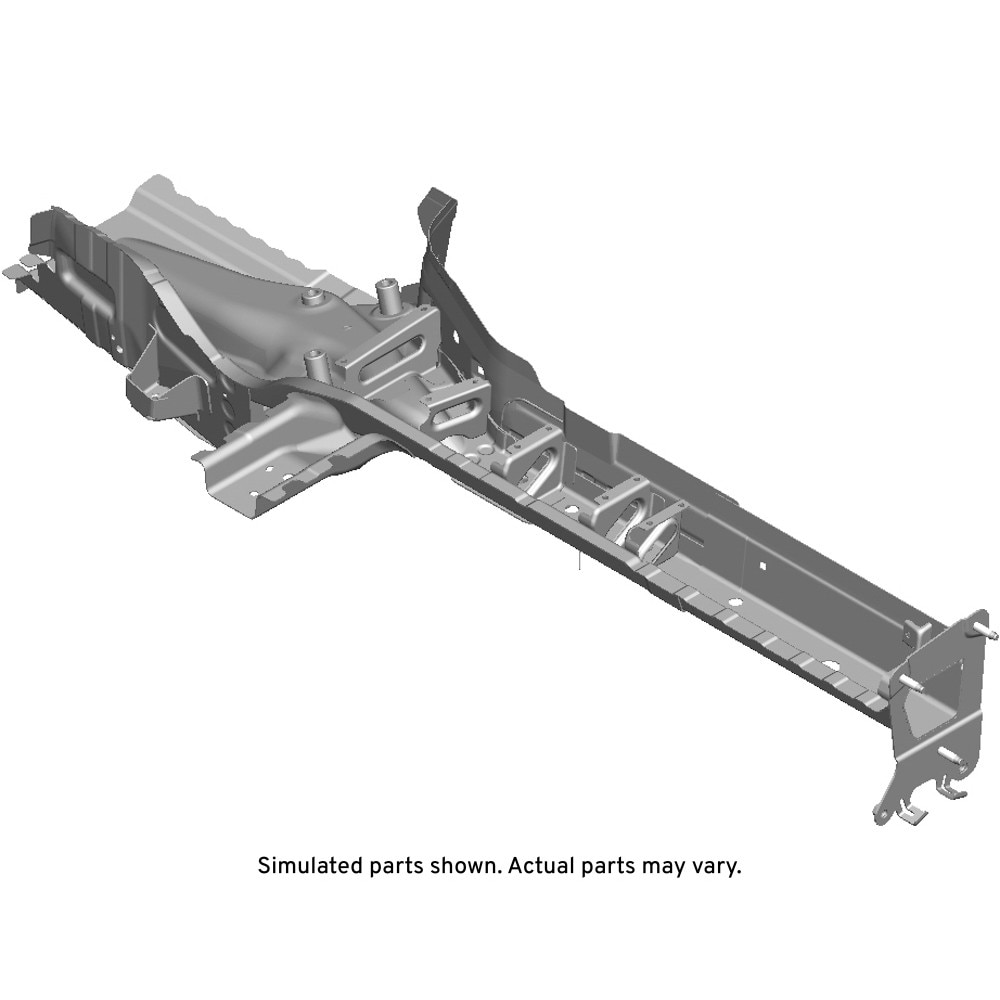 GM Genuine Parts Passenger Side Underbody Rear Side Rail