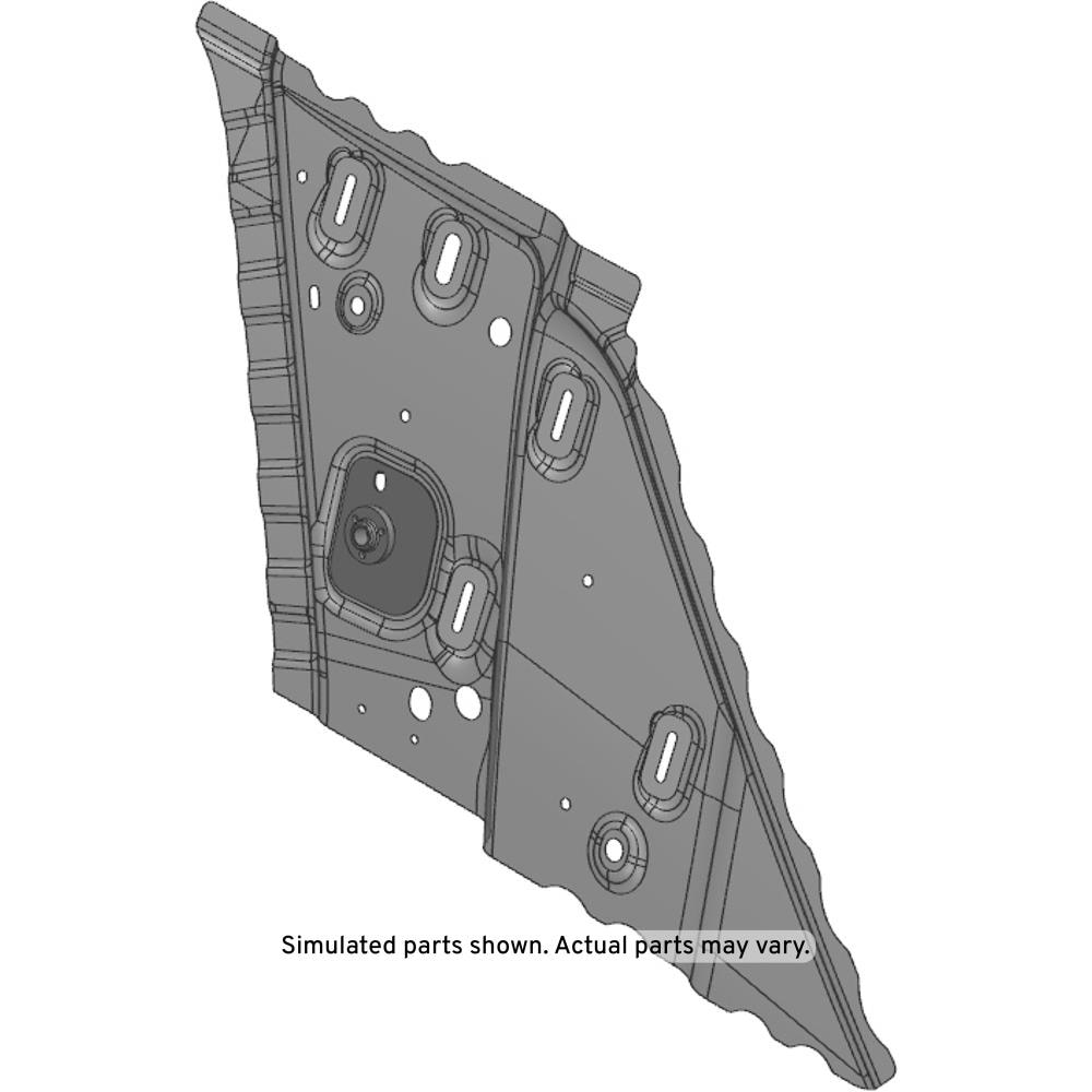 GM Genuine Parts Driver Side Quarter Inner Lower Panel