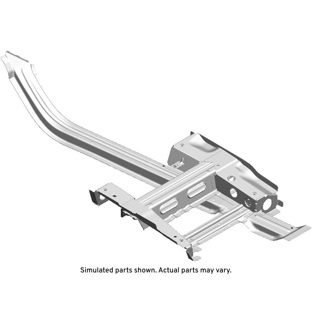 GM Genuine Parts Passenger Side Floor Panel Number 2 Cross Bar