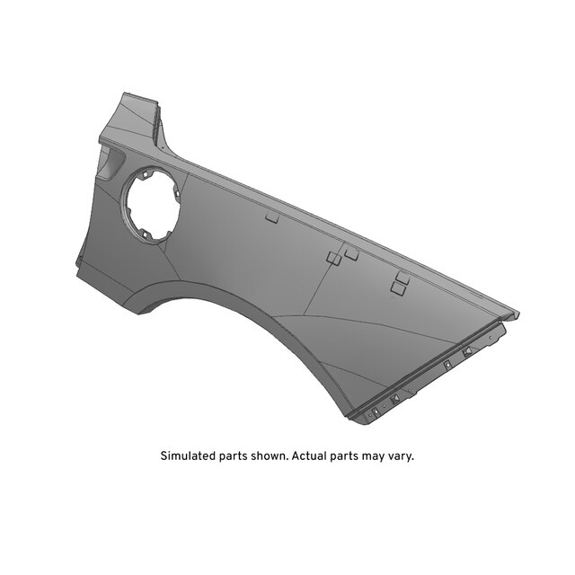 GM Genuine Parts Driver Side Quarter Outer Panel