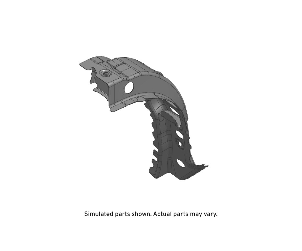 GM Genuine Parts Passenger Side Roof Inner Rear Side Rail