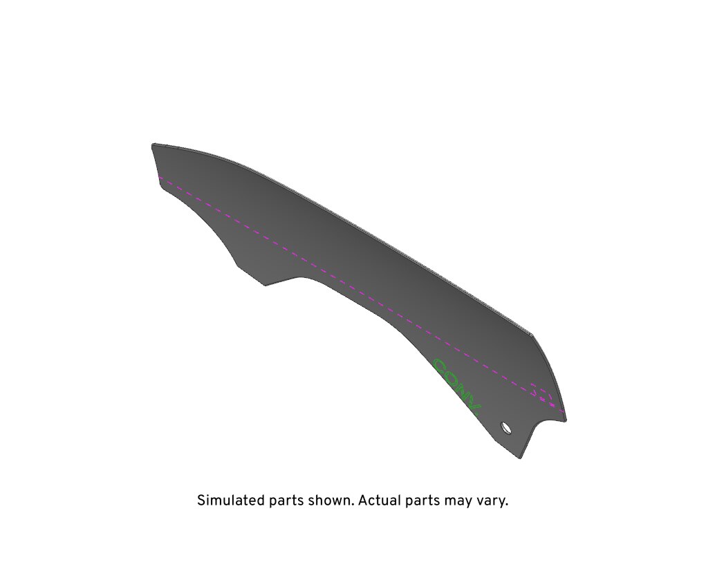 GM Genuine Parts Front Passenger Side Door Window