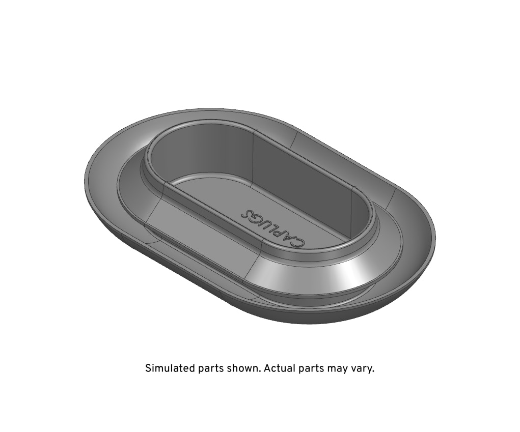 GM Genuine Parts Body Side Frame Drain Hole Plug