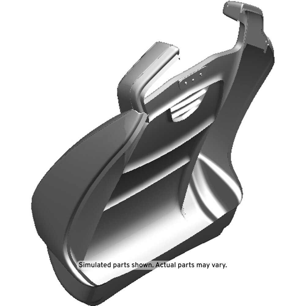 GM Genuine Parts Black Front Passenger Side Seat Back Cover