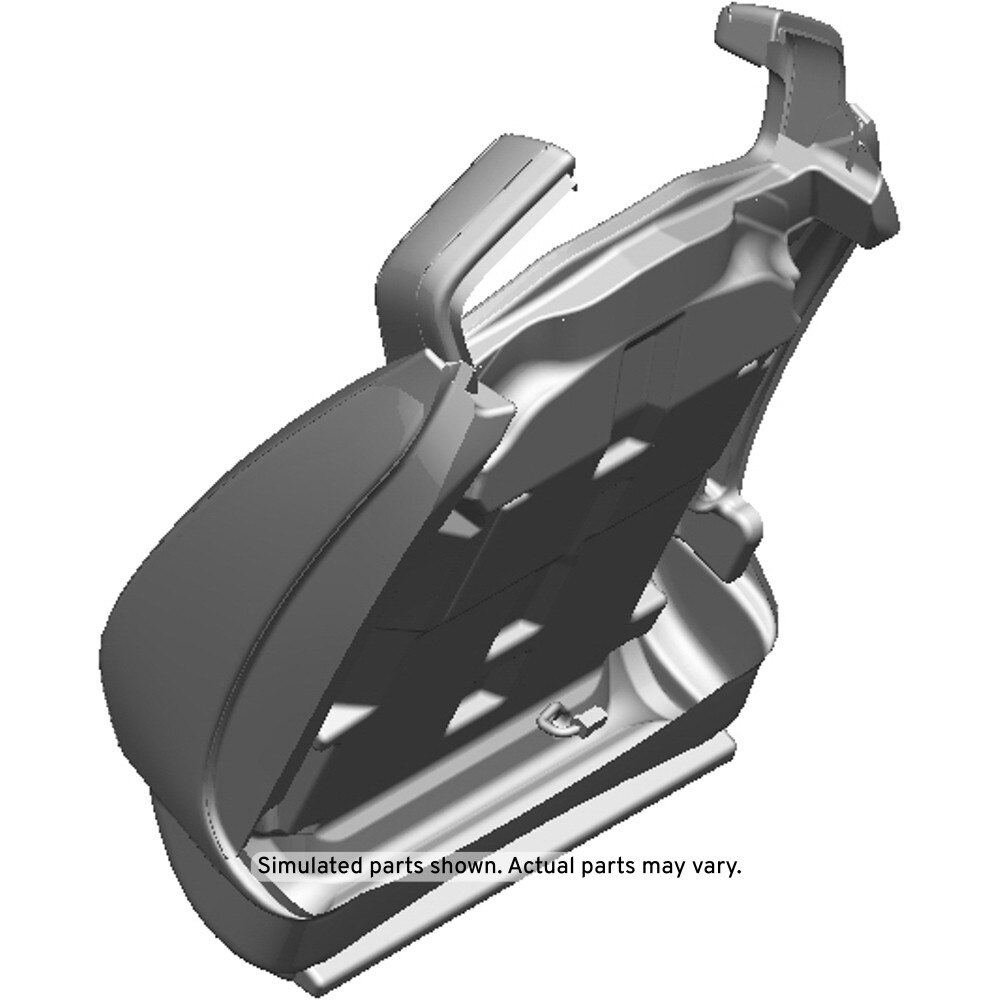 GM Genuine Parts Jet Black Passenger Seat