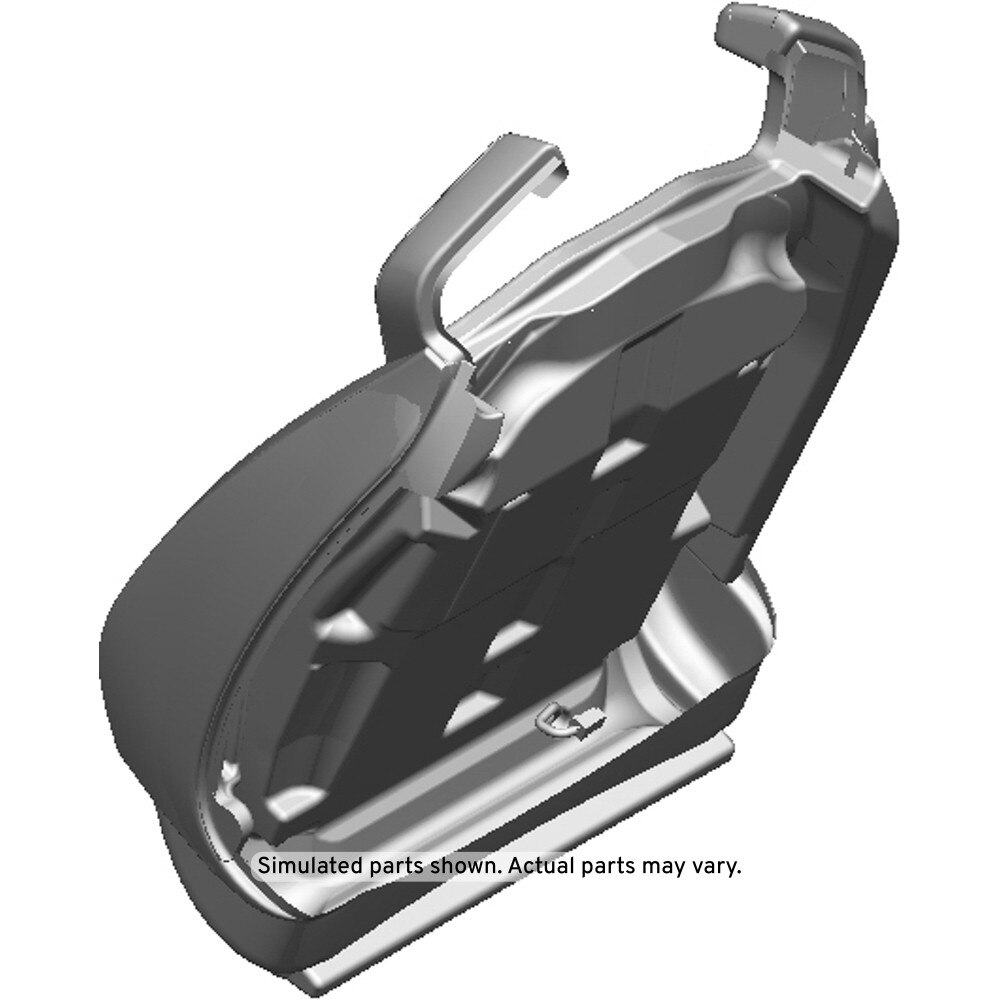 GM Genuine Parts Jet Black Front Driver Side Seat