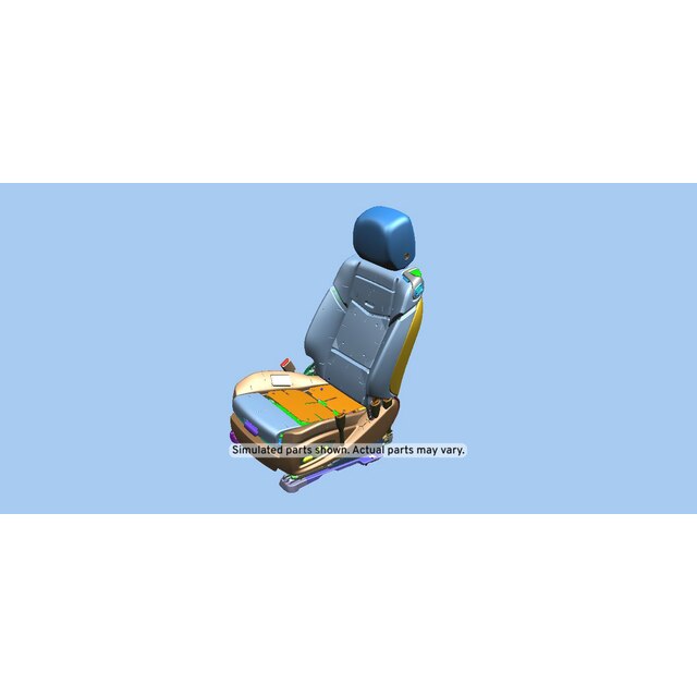 GM Genuine Parts Jet Black Driver Seat