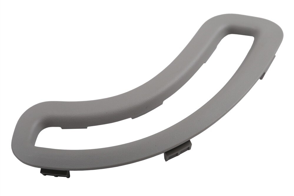 GM Genuine Parts Light Titanium Front Passenger Side Seat Belt Opening Bezel