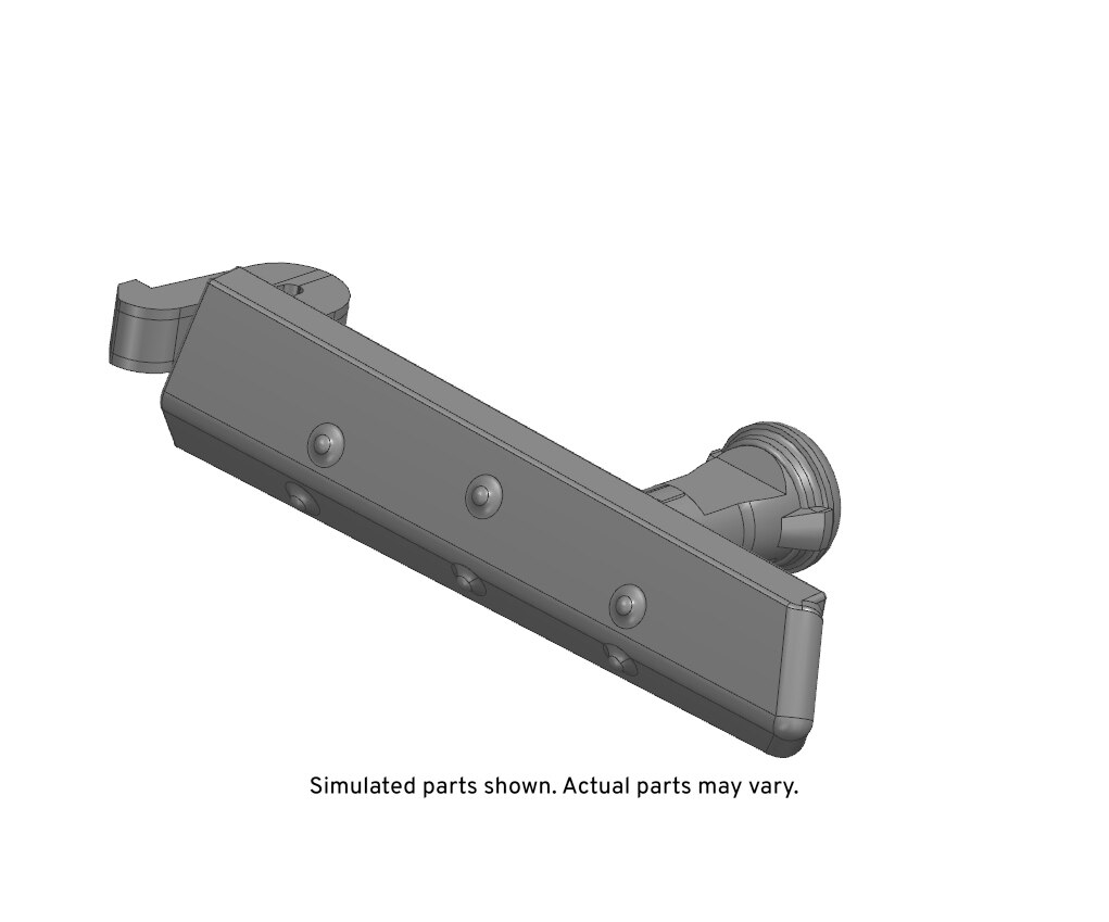 GM Genuine Parts Front Driver Side Fender Lamp Ornamentation Vent Clip