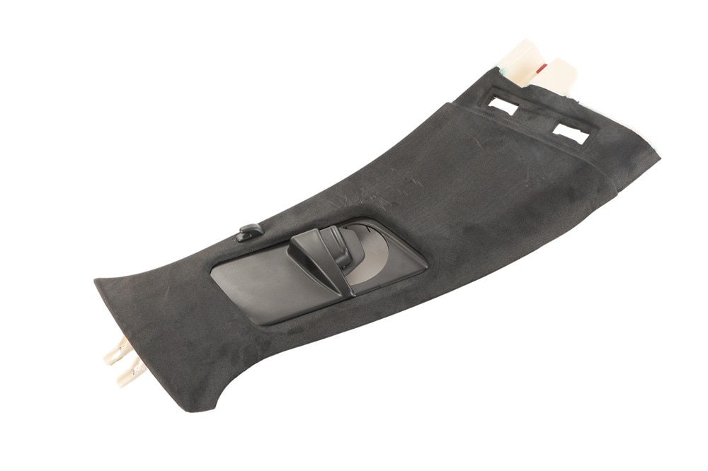 GM Genuine Parts Jet Black Passenger Side Center Pillar Upper Trim Panel