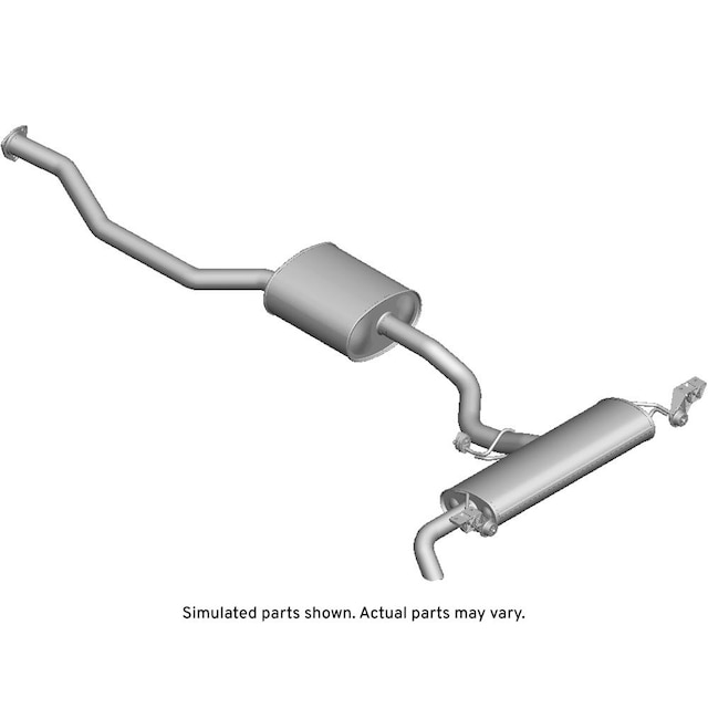 GM Genuine Parts Exhaust Muffler