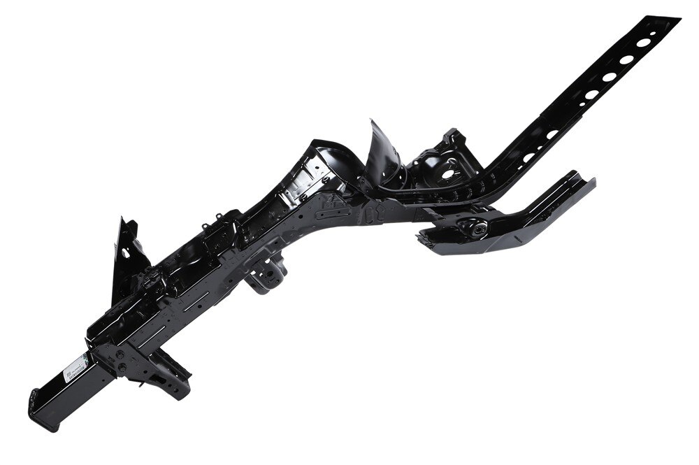 GM Genuine Parts Passenger Side Front Fender Rail with Rivets