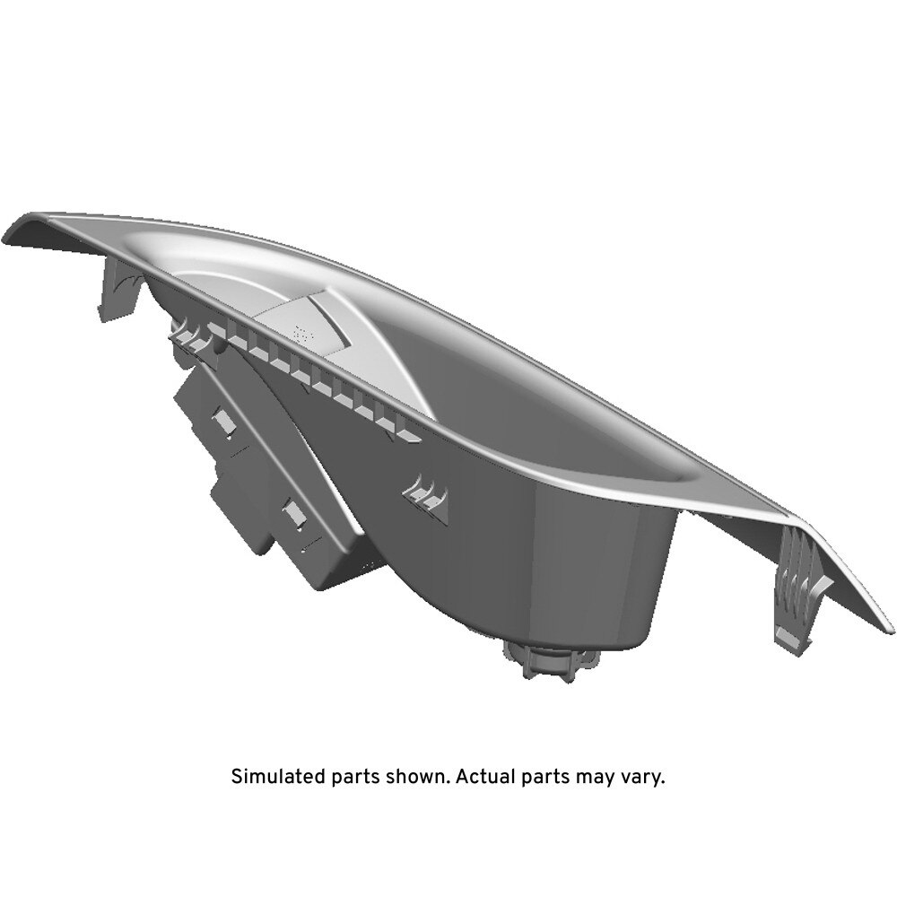 GM Genuine Parts Jet Black Rear Driver Side Door Armrest Pull Cup