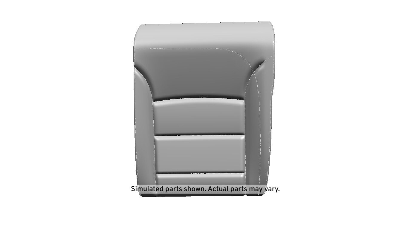 GM Genuine Parts Medium Atmosphere Rear Driver Side Seat Back Cover