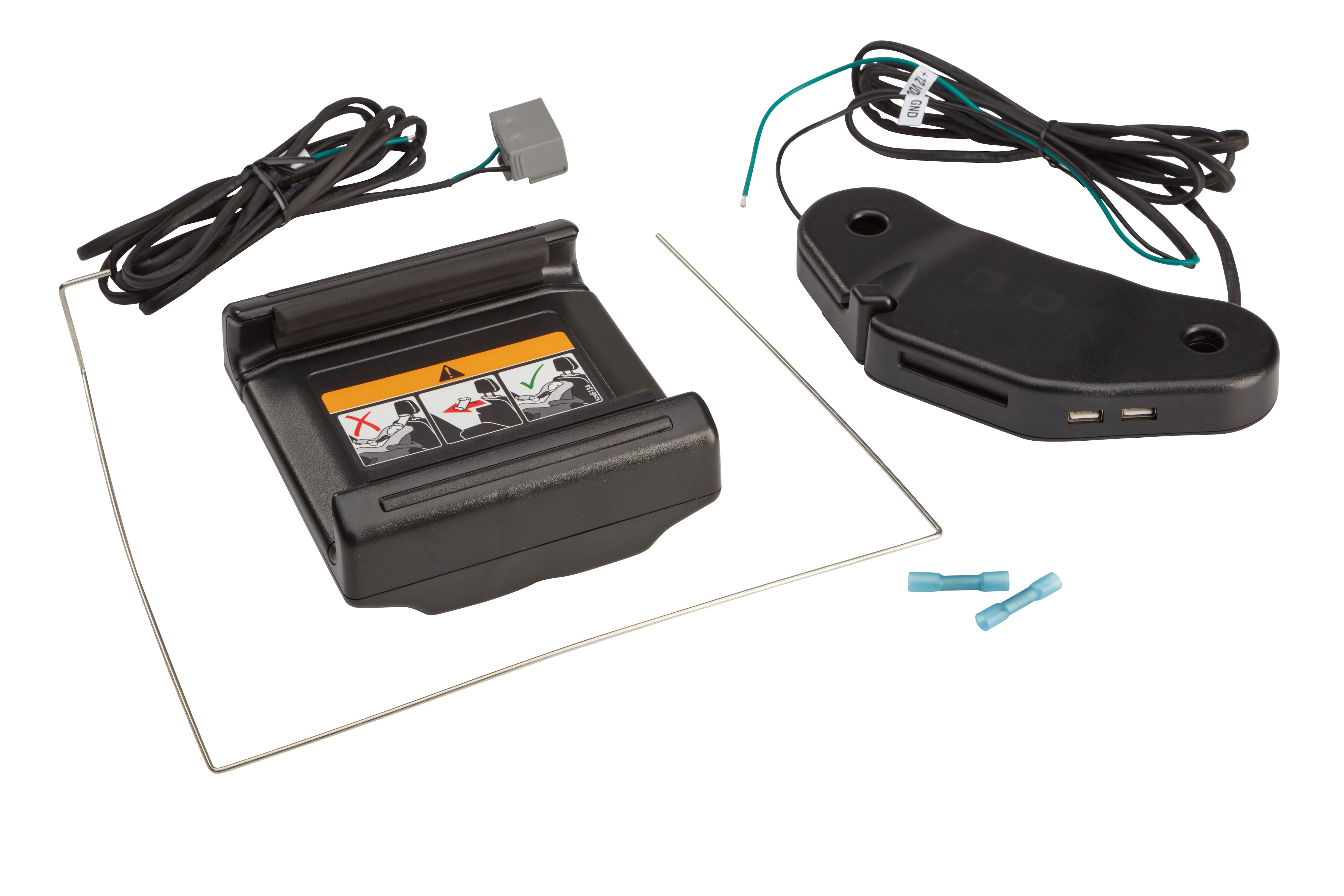 Universal Tablet Holder with Integrated Power