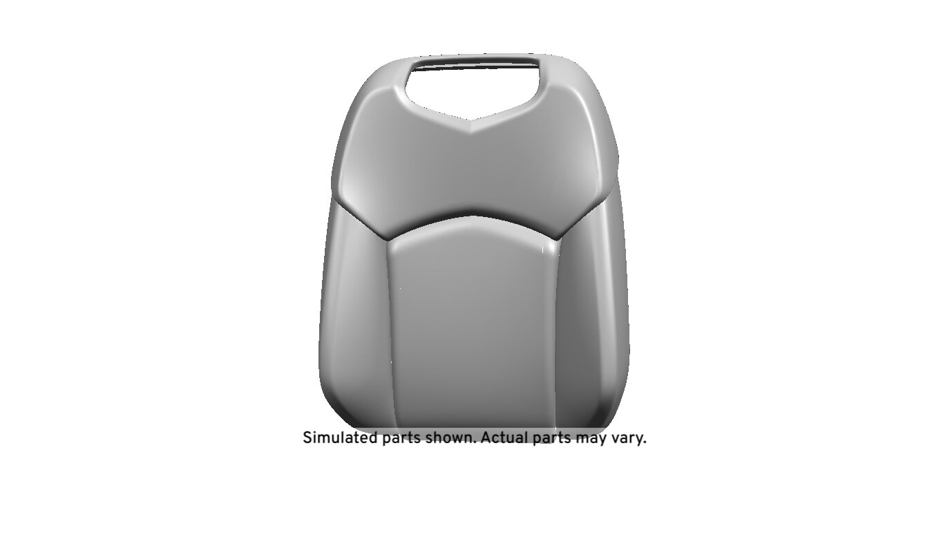 GM Genuine Parts Light Platinum Passenger Seat Back Cover