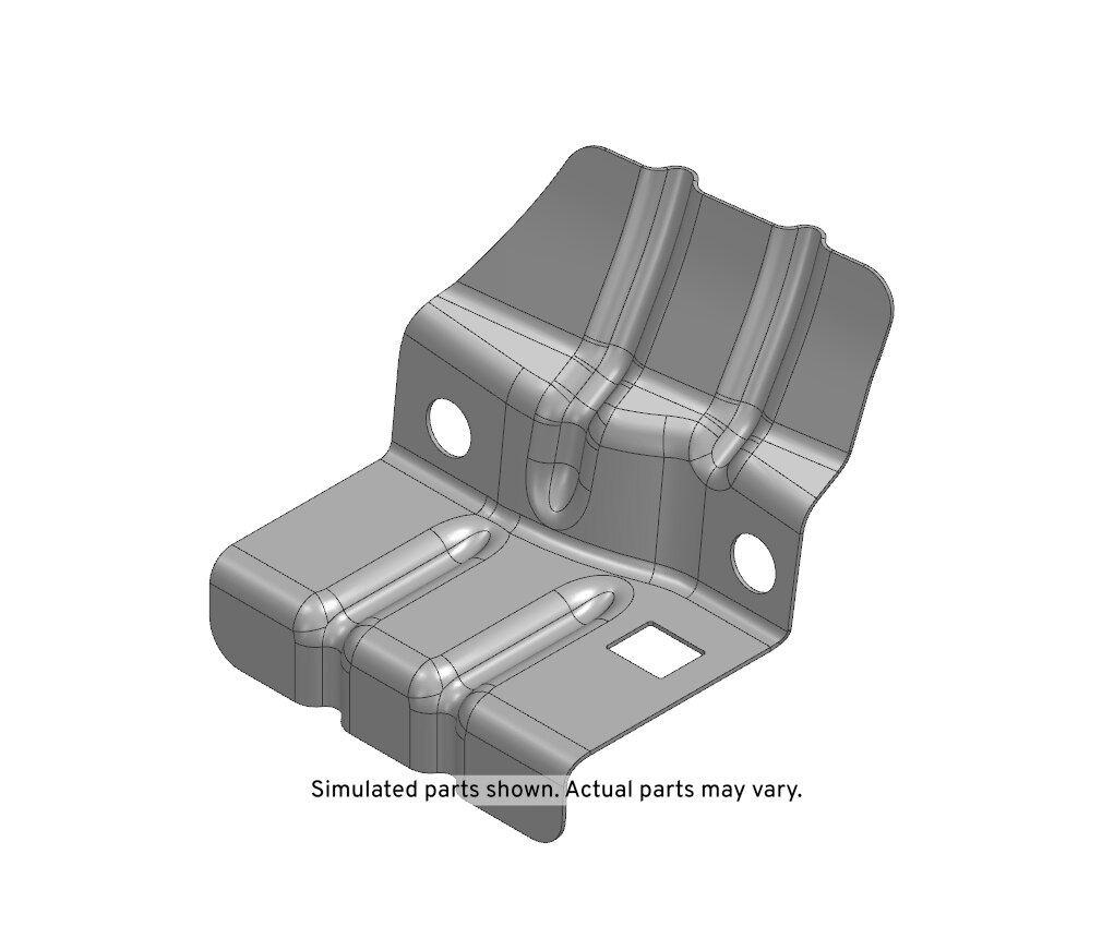 GM Genuine Parts Body Lock Pillar Reinforcement Bracket
